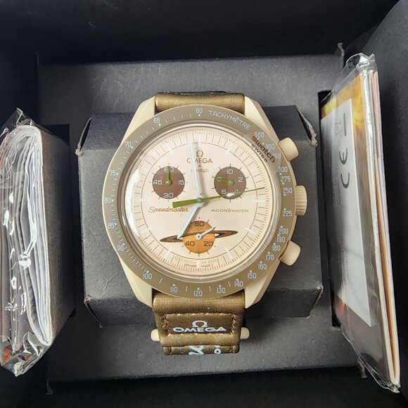 Swatch X Omega Moonswatch Mission To The SATURN - Picture 4 of 5